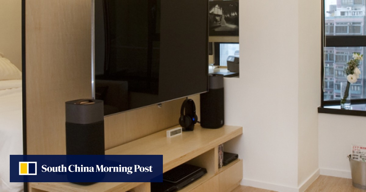 Inside the shape-shifting 452-square-foot Hong Kong flat dubbed the