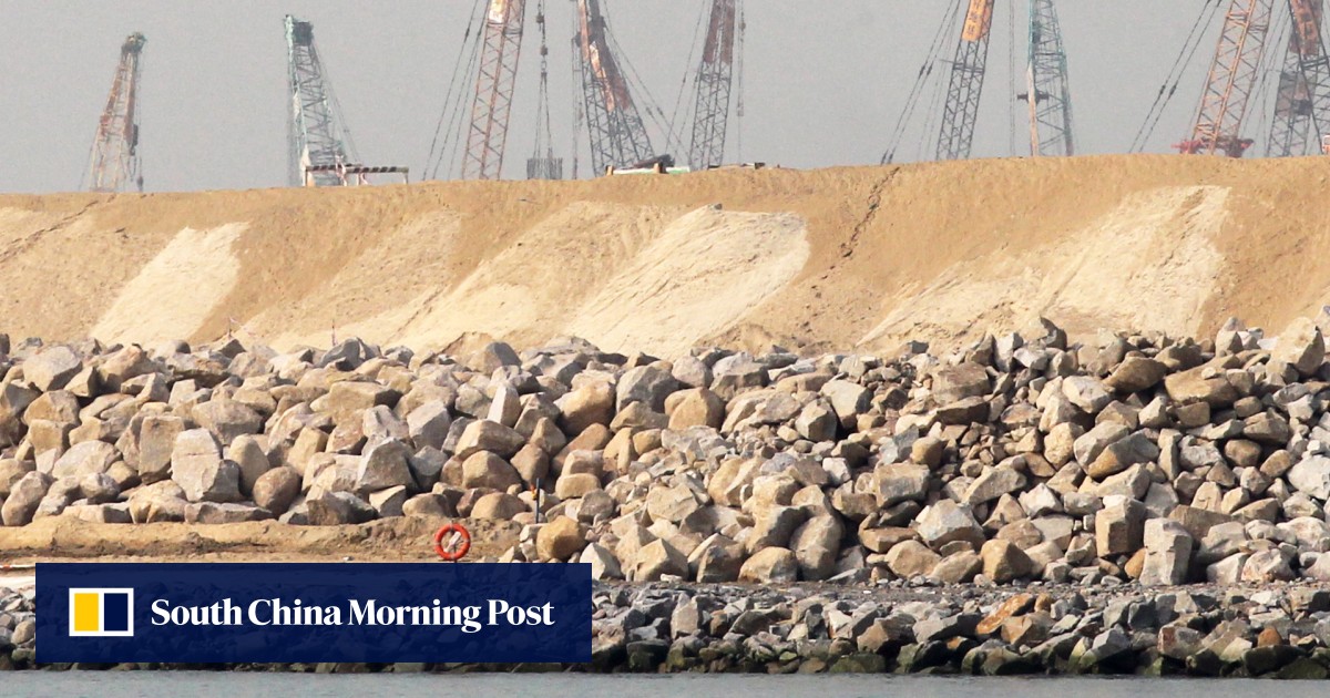 Bridge project on manmade island breached environmental permit, says