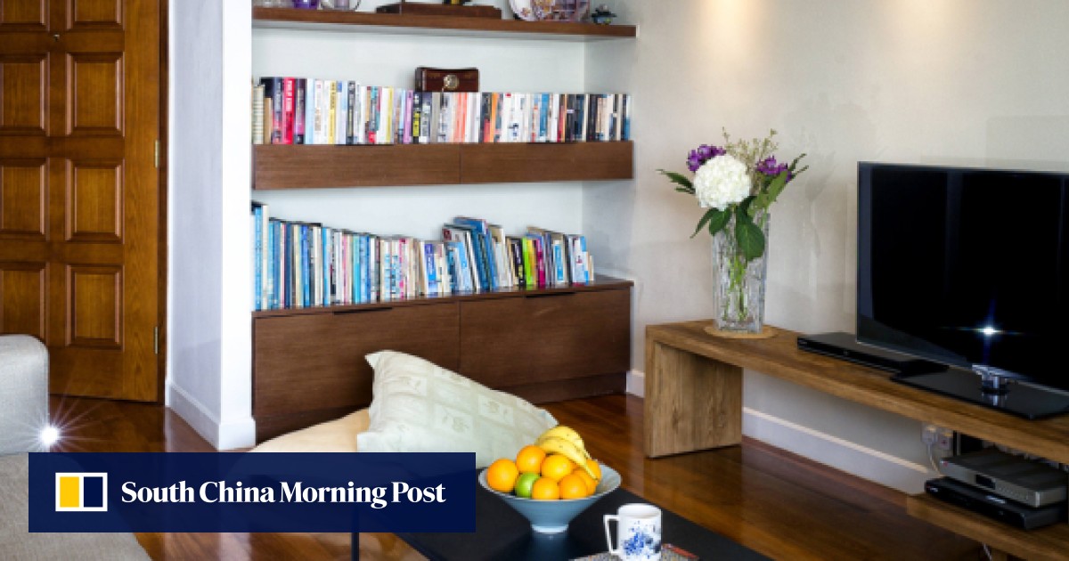 View of Hong Kong empty nesters create a minimalist space for two in ‘safe’ Pok ...