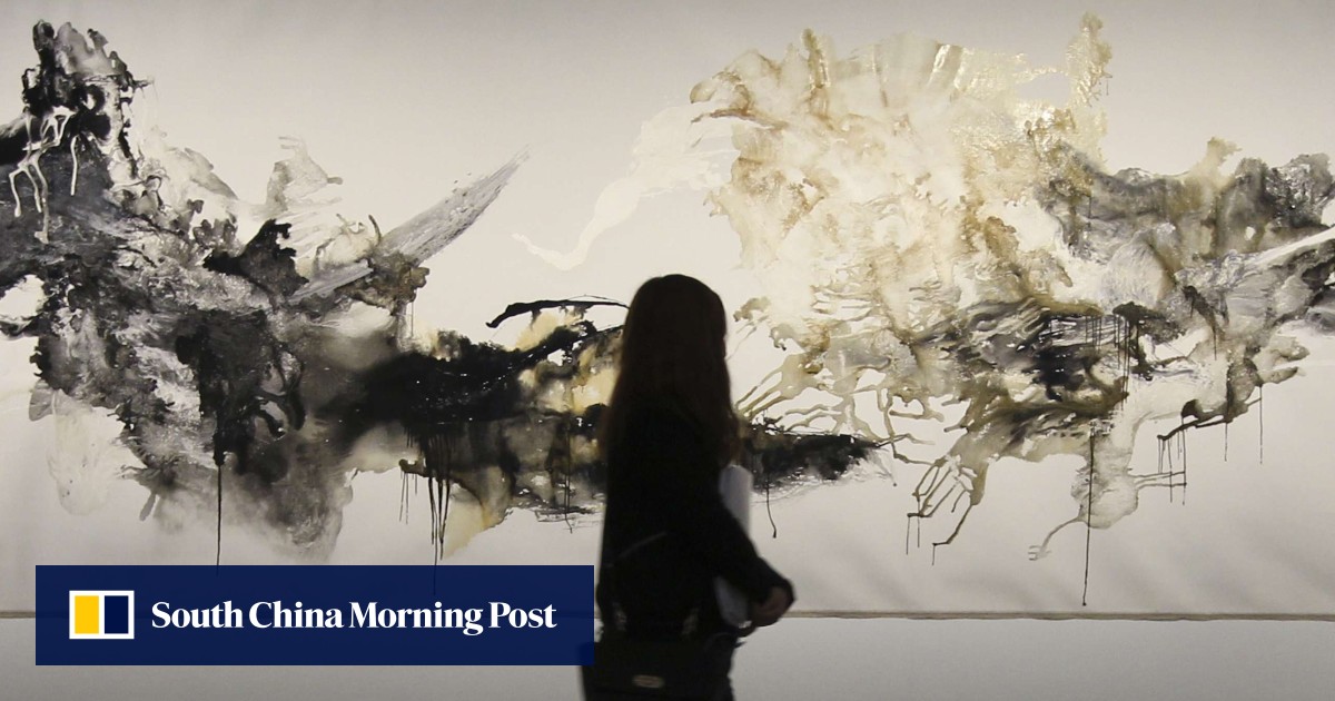 Like music on canvas Chinese choreographer Shen Wei’s paintings on
