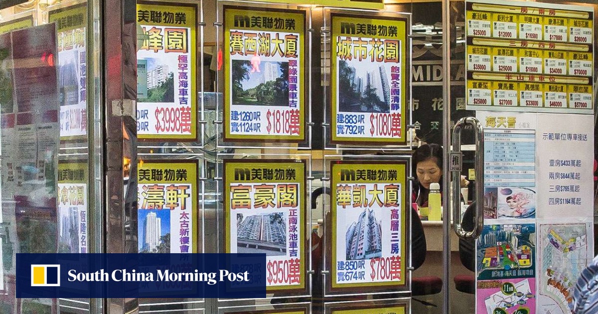 Hong Kong real estate agents face tough times as home sales drop 39 per