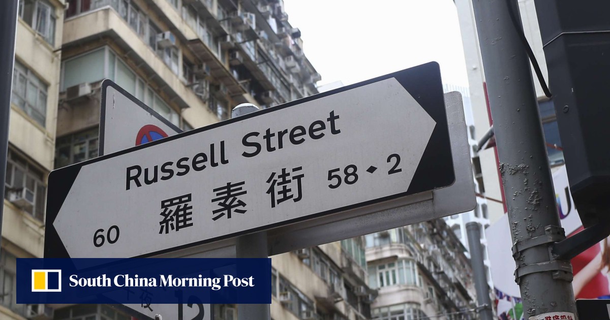 Stories behind Hong Kong street names: Russell Street, a.k.a. Rat ...