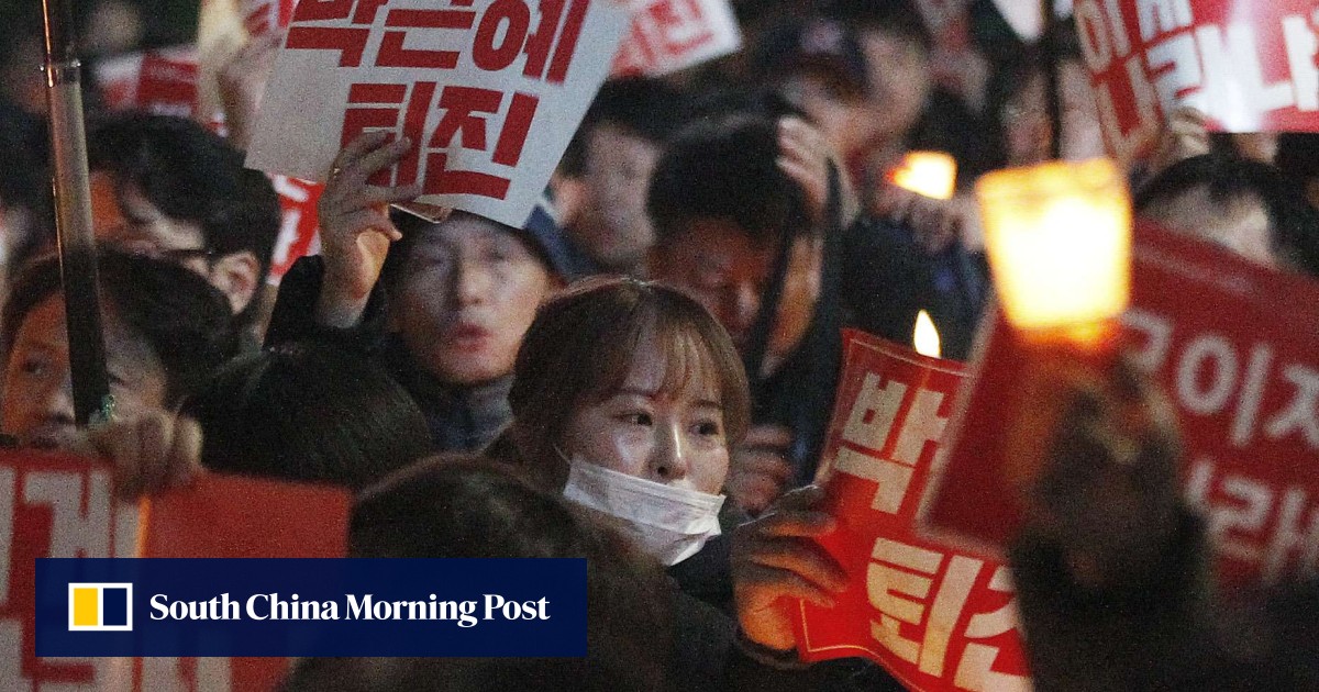 Embattled South Korean president to address nation over Embattled South Korean president to address nation over