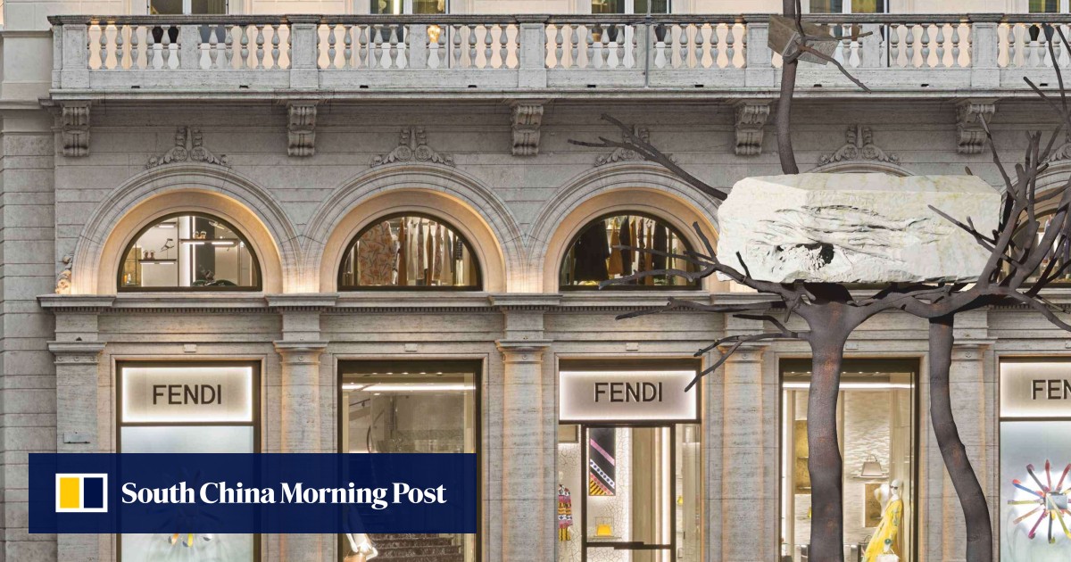 Fendi promotes the history of Rome with a new art installation by Giuseppe  Penone