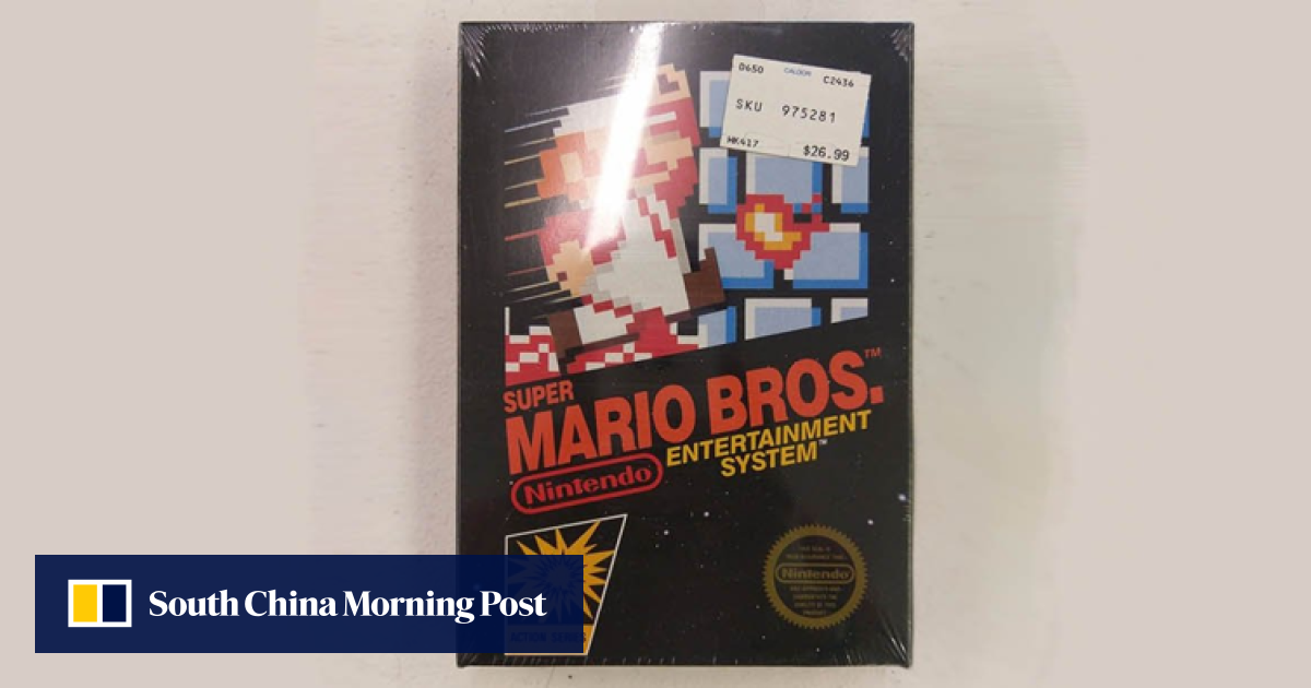 A Rare Copy Of The Original ‘super Mario Game Just Sold For Over Us 0393