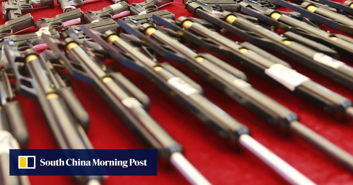 Hong Kong police probe syndicate suspected of smuggling air guns to mainland China to be
