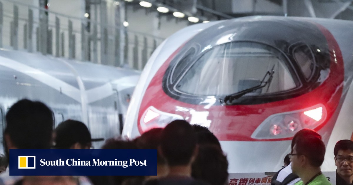 Hong Kong’s high-speed cross-border trains unveiled to public amid ...