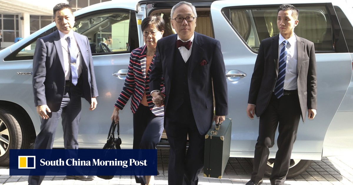 Prosecutors Give Closing Statements In Former Hong Kong Leaders Bribery Trial South China 