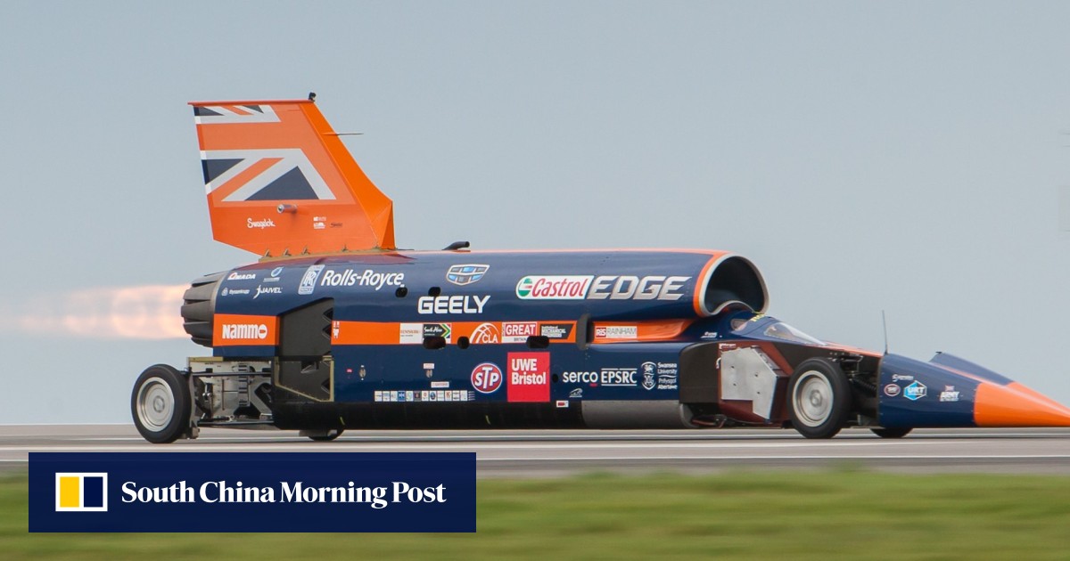 ‘Supersonic’ car is ready to pass the 1,000mph mark and set land speed
