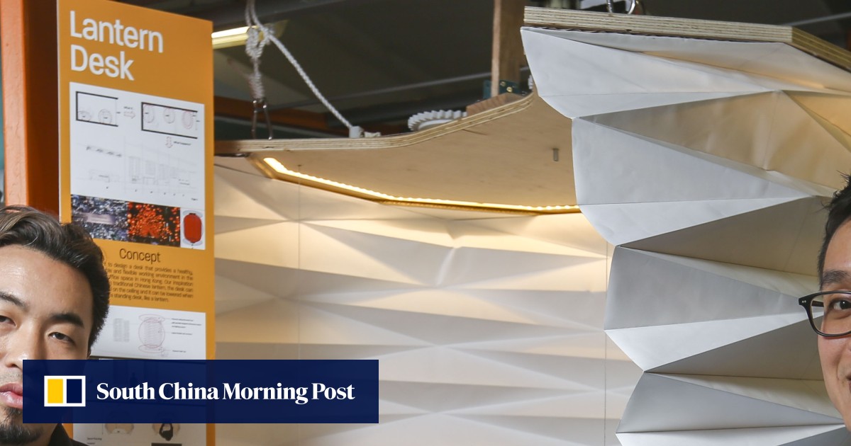 Best standing desk competition Hong Kong designers, students compete