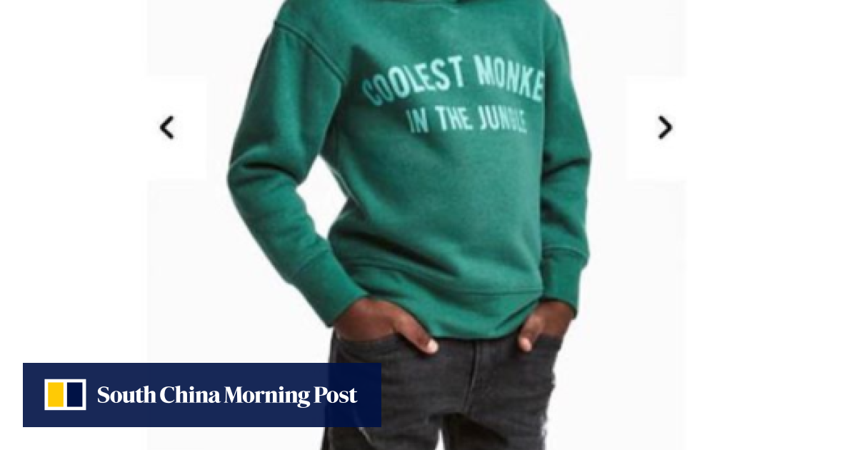 H M slammed for racist monkey in the jungle hoodie South China Morning Post