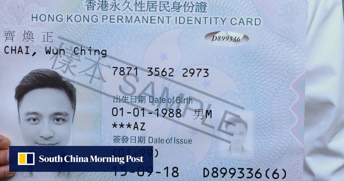Renewal Of Hong Kong Id Card