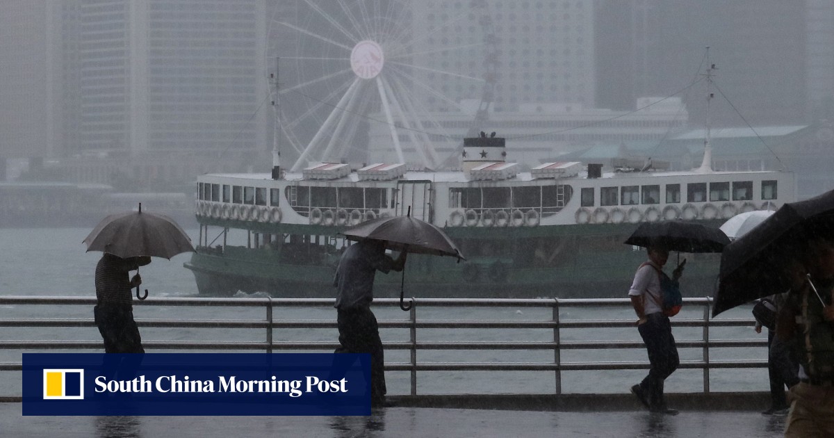 Typhoon standby signal on the cards as tropical depression nears Hong ...