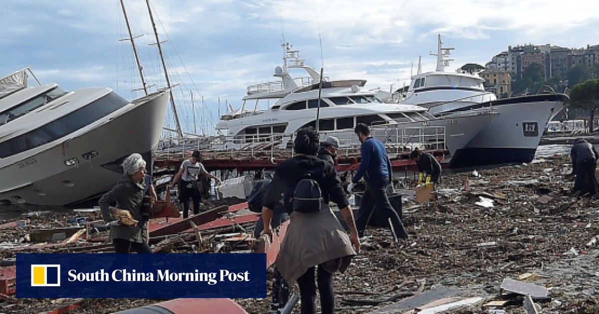 ‘Like a tsunami’ 11 dead in Italy as wild weather triggers floods and