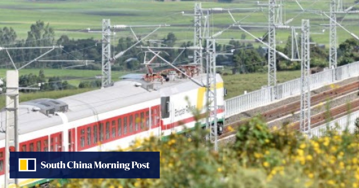 On Board The Chinese Built Ethiopia To Djibouti Train A
