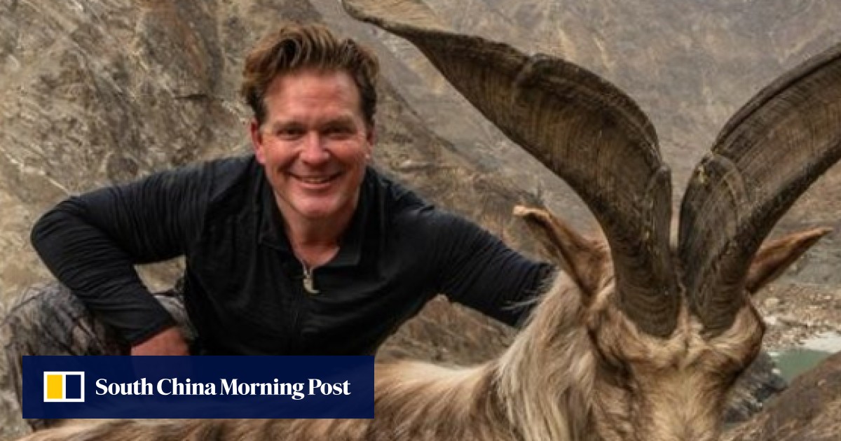 Us Trophy Hunter Bryan Kinsel Harlan Pays Us 110 000 To Kill Rare Astore Markhor Mountain Goat In Pakistan Is He Helping Save The Species South China Morning Post Смотрите видео chinese lady slaughters goat в высоком качестве. us trophy hunter bryan kinsel harlan