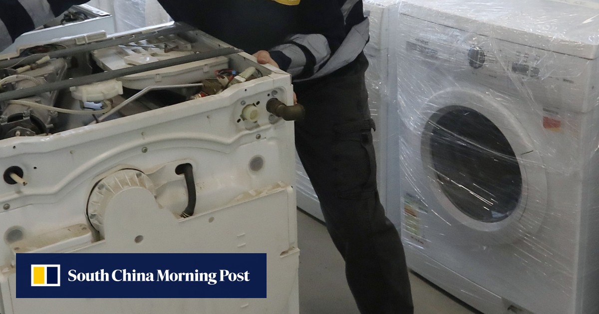 Clunky washing machines and fridges form bulk of Hong Kong’s electrical