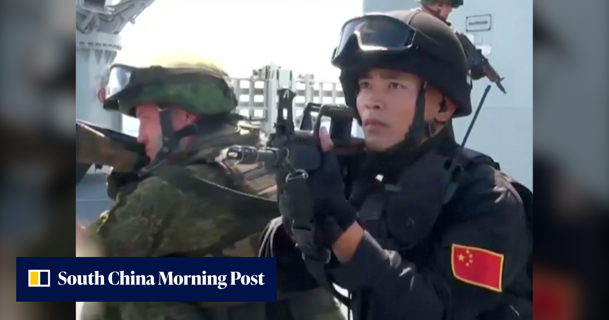 China and Russia hold first joint Mediterranean naval drills | South ...