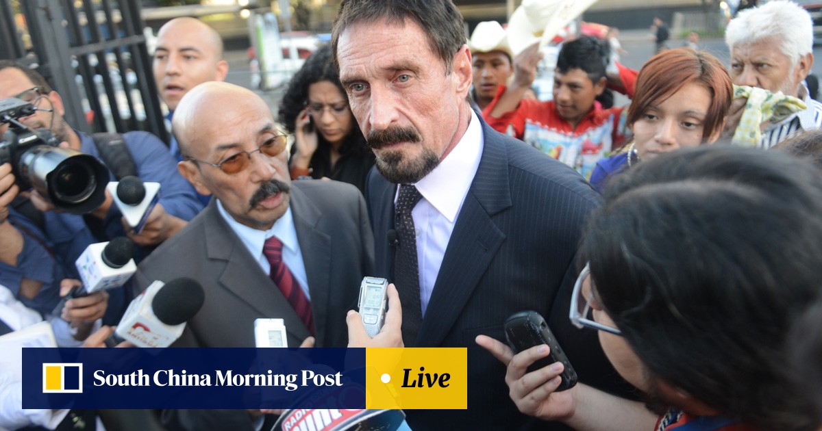 Mcafee Fie Fo Fum It Giant Talks On Guns Girls And Extreme Danger South China Morning Post