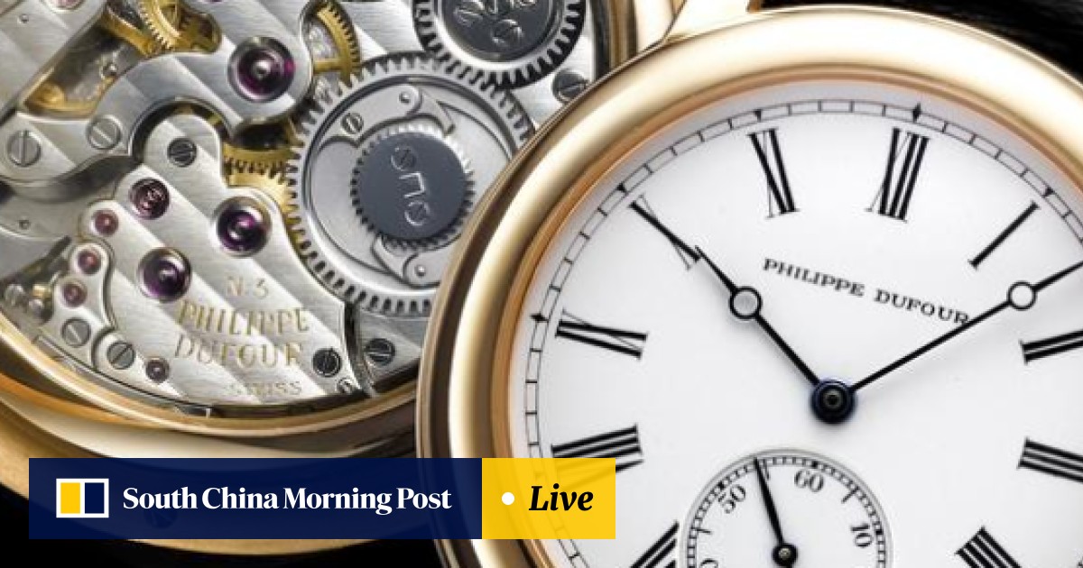 Independent Watchmaker Philippe Dufour Saw His Big Break In Asia South China Morning Post