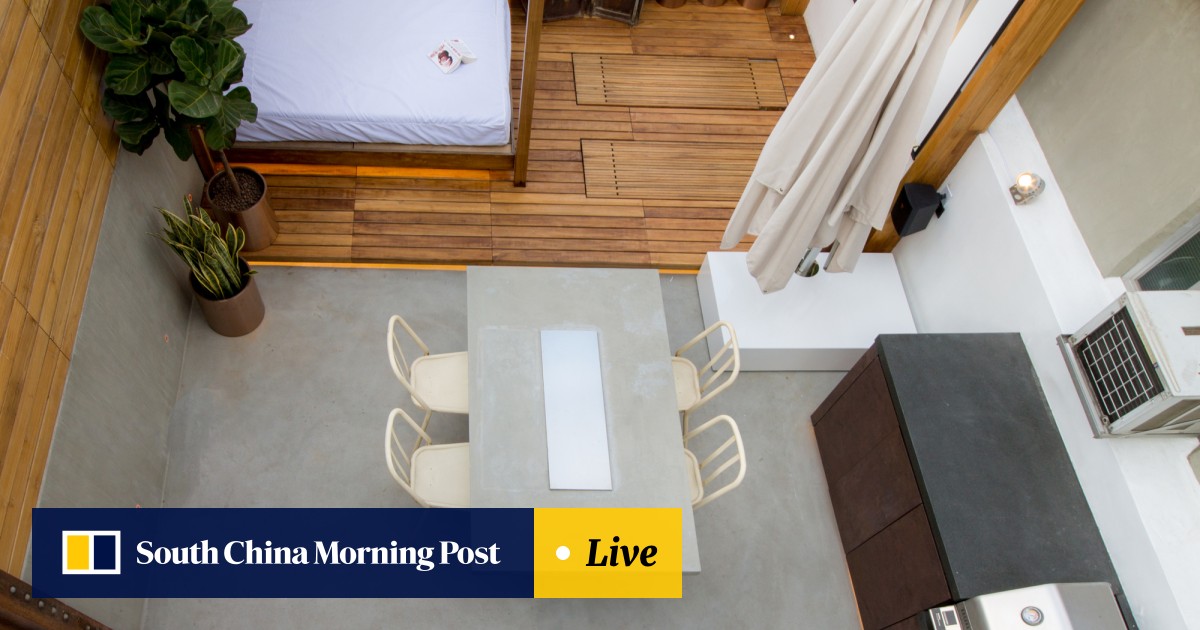 How Hong Kong Walk Up Flat Became A Hi Tech Rooftop Retreat