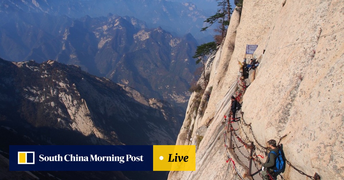 Visitors Must Register For World S Most Dangerous Hike In China After Death Plunge South China Morning Post By taking this route, visitors can experience not only its danger. most dangerous hike
