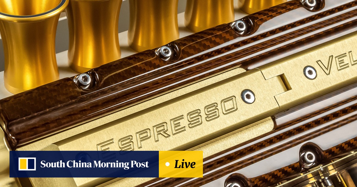 an espresso machine 