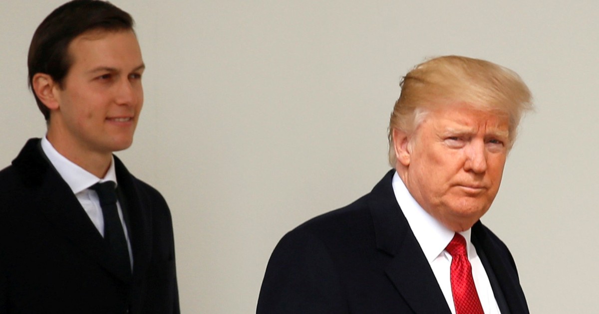 Trump Dismisses Fabricated Fake News Report Of Son In Law Kushner S Outreach To Russia South China Morning Post