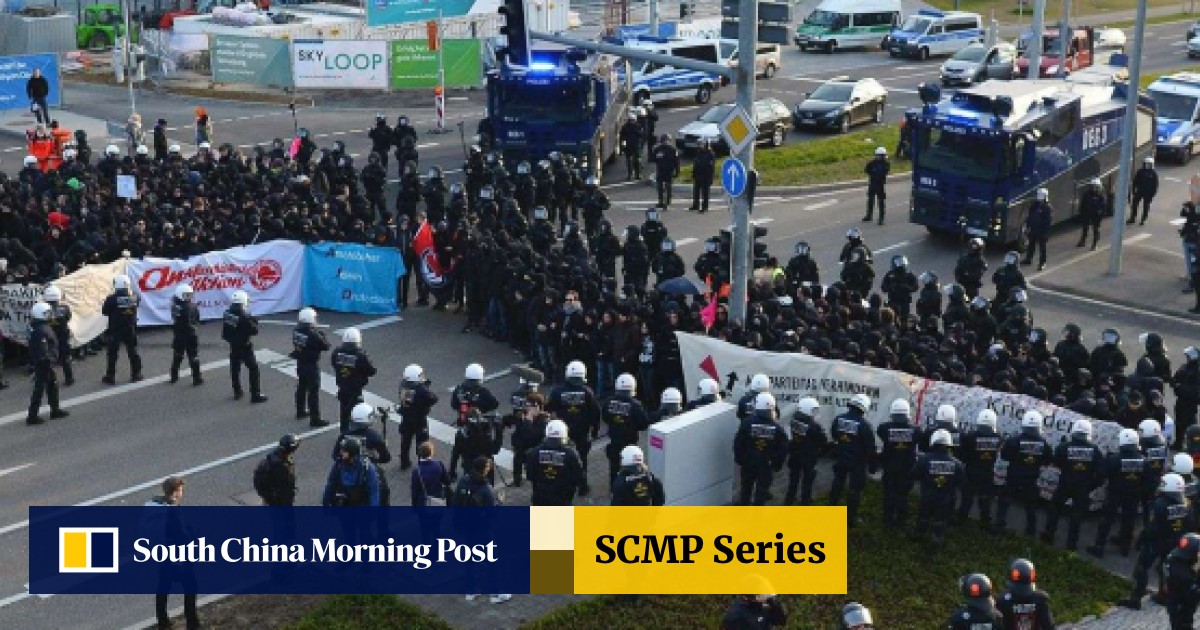 Clashes Outside German Right Wing Afd Party Congress 400 Arrested South China Morning Post