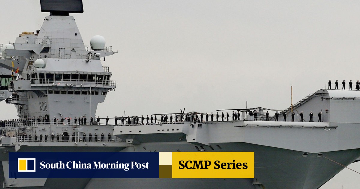 Uk S Newest Most Expensive Aircraft Carrier Hms Queen Elizabeth Is Leaking And Needs Repair South China Morning Post Uk S Newest Most Expensive Aircraft Carrier Hms Queen Elizabeth Is Leaking And Needs Repair South China Morning Post