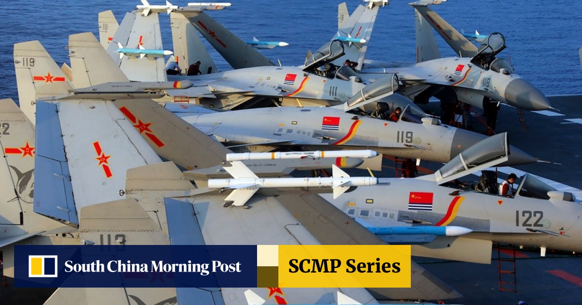 Engine Boost For China S J 15 Fighter Jets As Beijing Tries To Build Up Navy South China Morning Post