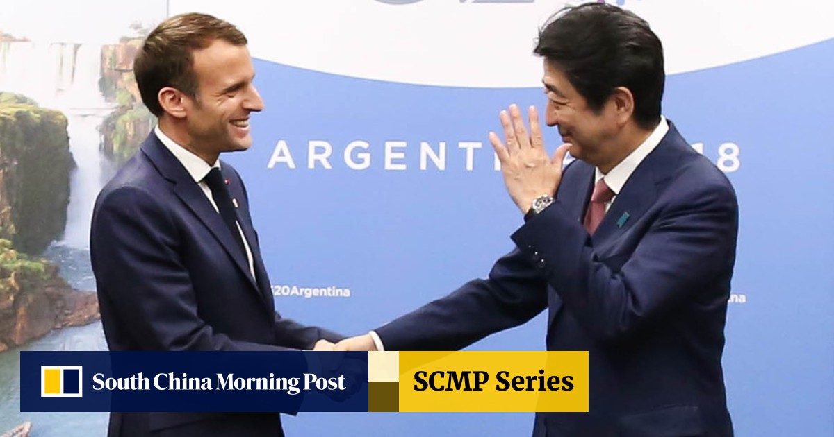 Emmanuel Macron Criticises Former Nissan Boss Carlos Ghosn S Jail Time Telling Shinzo Abe It S Too Long Too Hard South China Morning Post