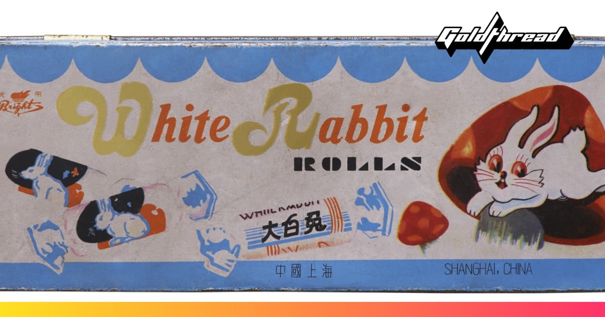 What was the original name of China's classic White Rabbit candy?