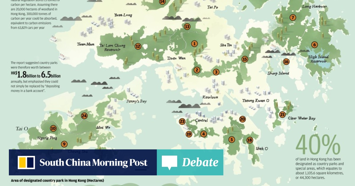 Hong Kong Country Park Map Why A Fight Is Raging Over A Proposal To Build Homes In Hong Kong's Country  Parks | South China Morning Post