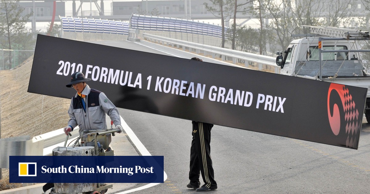 Korean Grand Prix Dumped From F1 Calendar After Heavy Losses South China Morning Post