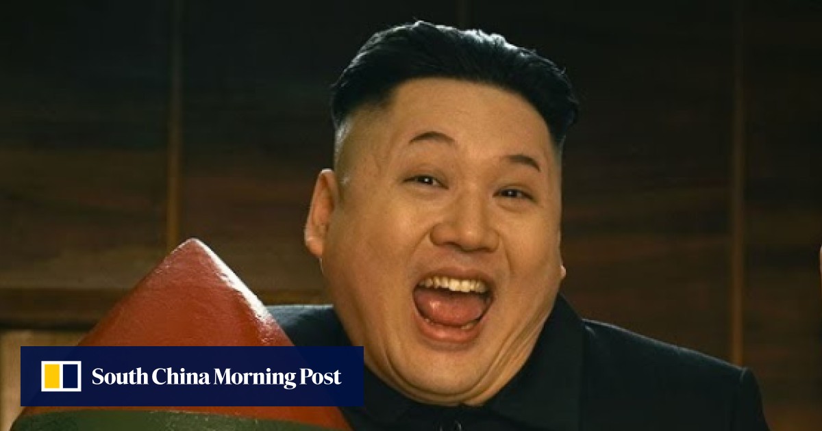 Kim Jong Un Live Laugh Love Flag Laugh Poster