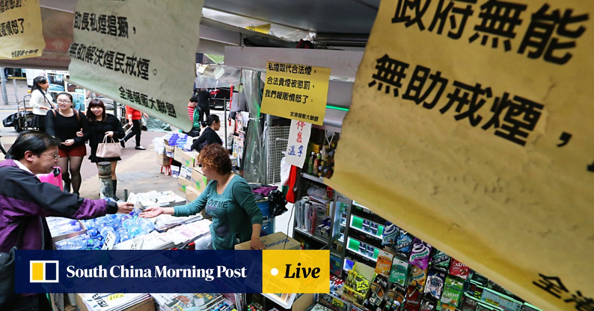 Mong Kok Newspaper Vendors Delay Boycott Of Cigarette Brand Winner After Tax Rise South China Morning Post