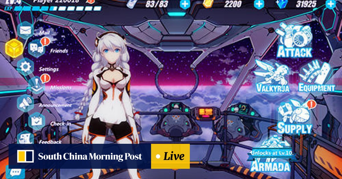 This Hit Anime Schoolgirl Game Looks Japanese But It S From China South China Morning Post