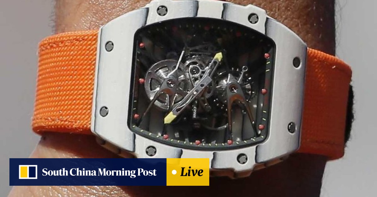 Muscle Cramp Puts Rafael Nadal S Us 725 000 Richard Mille Watch In Spotlight South China Morning Post Innovation of this extraordinary watch lies in the capacity of its tourbillon calibre to withstand shocks up to 10,000 g's. richard mille watch
