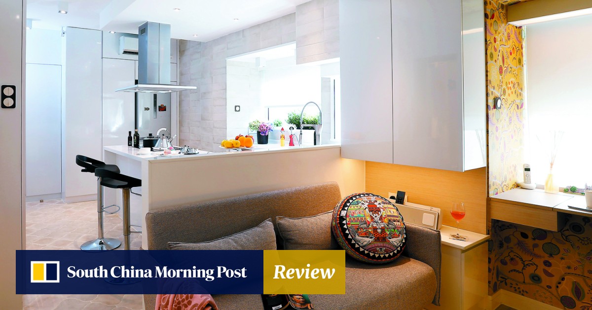 Cramped Wan Chai Eyrie Transformed Into Spacious Funky Home South China Morning Post