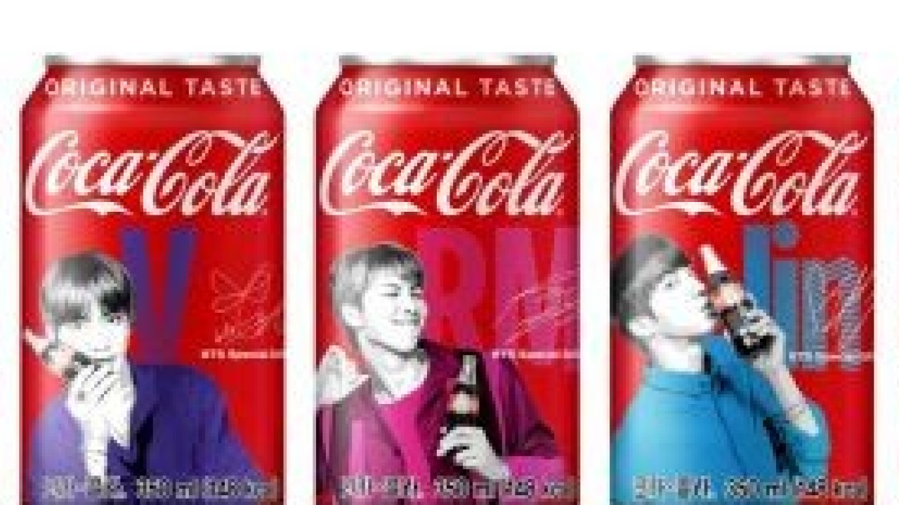 Coca Cola Teams Up With Korean Boy Band Bts In Limited Edition Collection South China Morning Post
